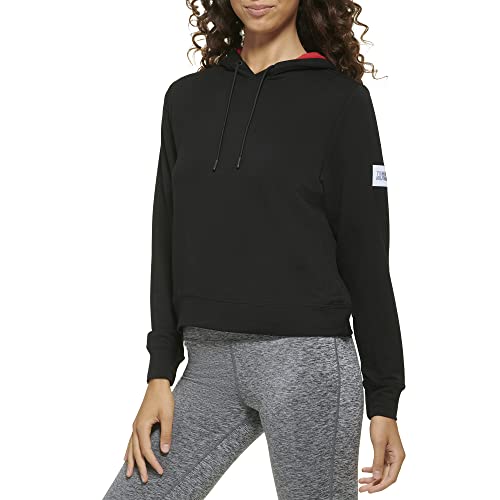 Tommy Hilfiger Sport women's Sport Hoodie,Black,Medium