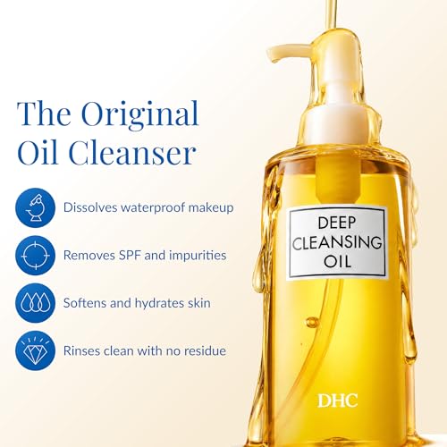DHC Deep Cleansing Oil, Makeup Remover, Gentle Oil Cleanser, 6.7 oz
