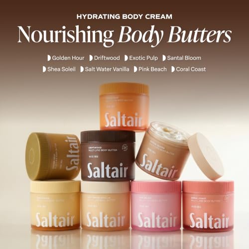 Saltair Multi-Lipid Body Butter | Driftwood Ceramide Cream | 10 oz