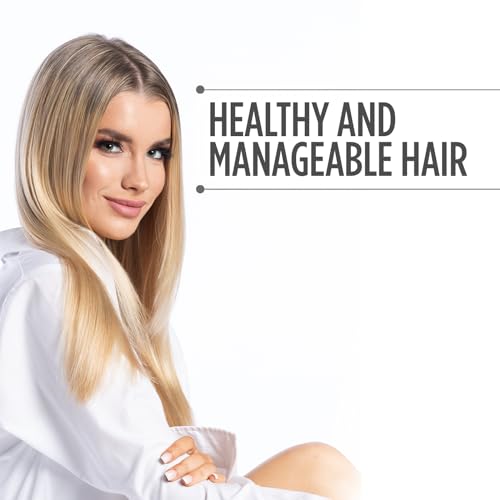 BioSilk Silk Therapy Thermal Shield Protection Spray, Heat Protectant for Hair, Shields Hair from Thermal Damage, Adds Shine & Holds Styles, Sulfate-Free, Paraben-Free, Cruelty-Free, 7 Oz