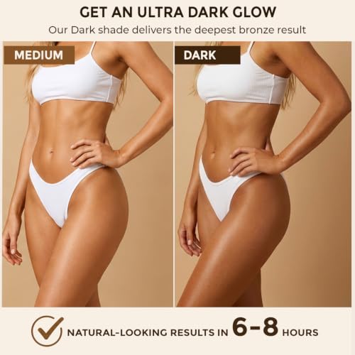 Self Tanner Mousse - USA Made with Natural & Organic Ingredients, Non-Toxic