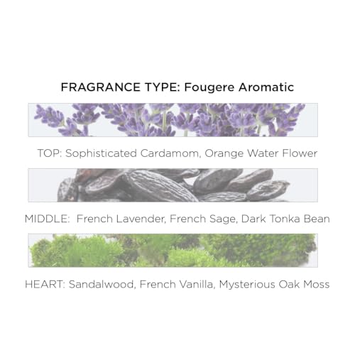 Michel Germain Emily in Paris Pour Homme Eau de Toilette Spray Cologne, Fougere Aromatic Scent, Top Notes of Sophisticated Cardamom for Him, 1 Fl Oz