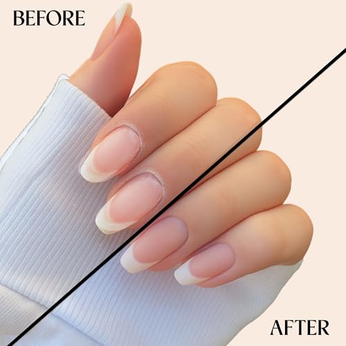 C CARE Sweet Almond Cuticle Oil for Nails, 2.5 oz – Overnight Cuticle Repair Oil for Dry Cuticles, Nail Strengthener & Moisturizer, Includes Dropper & Brush