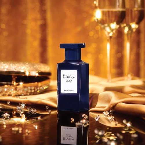 Fine'ry Amber Saffron Eau de Parfum - The New Rouge Long-Lasting Perfume for Women & Men - Golden Saffron, Amber Resin & Sandalwood - Warm, Luxurious, Full Size Hair & Body Fragrance Gift (60mL)
