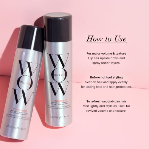 COLOR WOW Style on Steroids – Texturizing Hair Spray for Volume