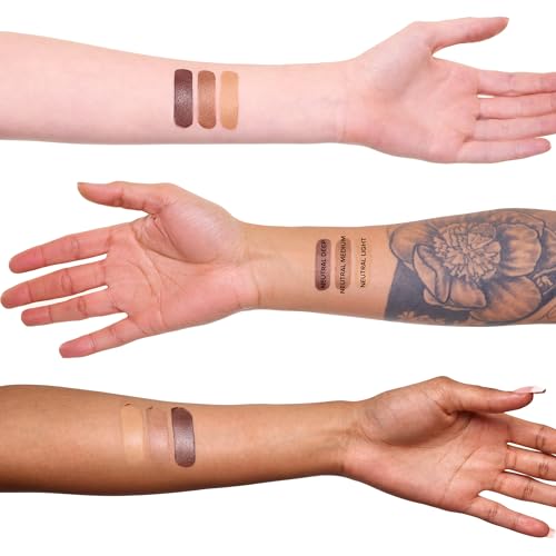 Nudestix Tinted Blur Sculpt Stick – Cream-to-Powder Matte Contour Stick for Natural Face Sculpting & Definition | Lightweight, Blendable, Vegan & Clean Beauty Makeup - Neutral Medium