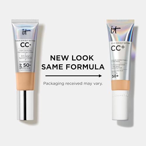 IT Cosmetics CC+ Cream with SPF 50+ - Light Neutral (N) - 1.08 fl oz
