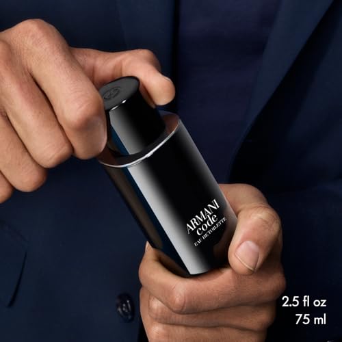 Armani Beauty Code Eau de Toilette - Woody Ambery Mens Cologne- 1.6 Fl Oz