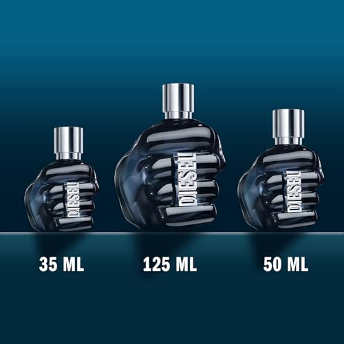 Diesel Only The Brave - Eau de Parfum Cologne for Men - Woody Leathery - With Notes of Mandarin, Clary Sage & Warm Suede Leather 1.1 Fl.Oz.