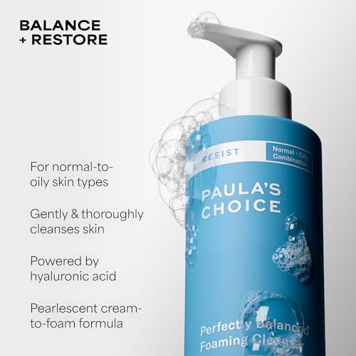 Paula's Choice RESIST Perfectly Balanced Foaming Facial Cleanser, 6.4 Fl Oz