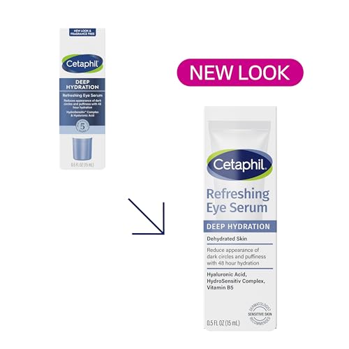 Cetaphil Deep Hydration Refreshing Eye Serum, Dark Circles, 0.5 fl oz