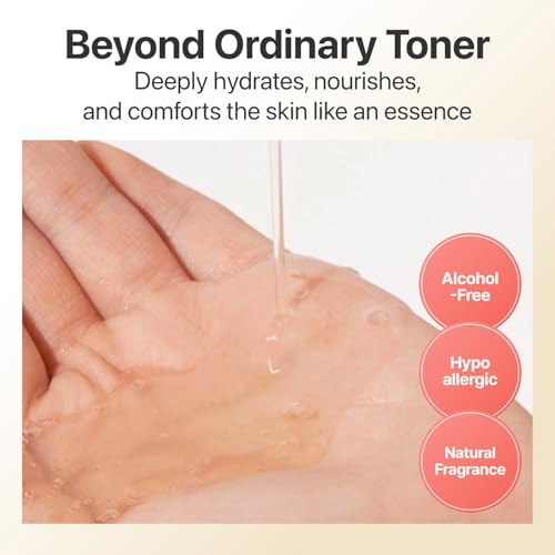 numbuzin No.3 Super Glowing Essence Toner, Fermented Toner for Skin Glow & Texture, Bifida, Niacinamide, Hydrating, Radiance-Boosting Essence, Pore Reset, 6.76 fl oz (200ml)