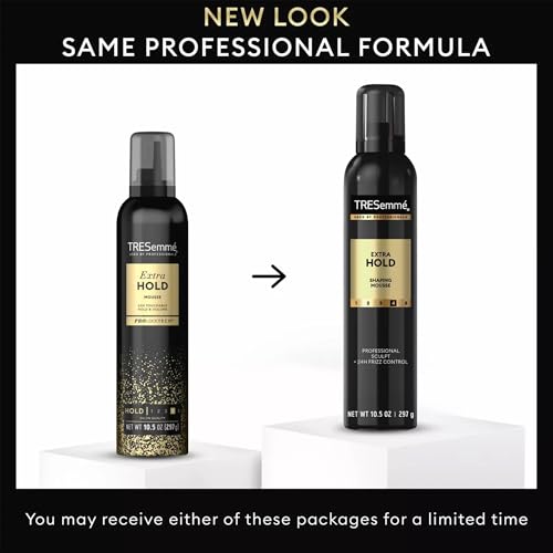 TRESemmé Extra Hold Shaping Mousse 2-Pack + Travel Size