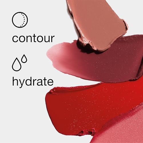 Clinique Dramatically Different Lipstick Shaping Lip Colour | Long Lasting, Moisturizing + Hydrating, Sugared Maple, 1 Count