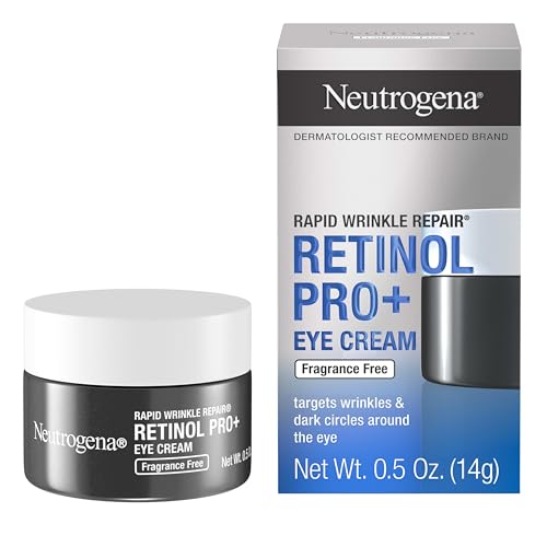 Neutrogena Rapid Wrinkle Repair Retinol Pro+ Anti-Wrinkle Eye Cream, 0.5 oz