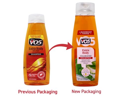 VO5 Extra Body Volumizing Shampoo Unisex 15 oz (Pack of 3)