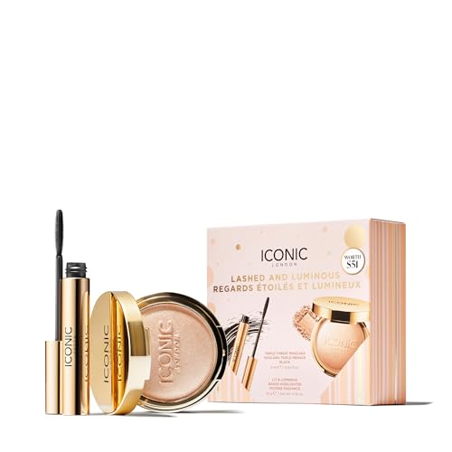 ICONIC LONDON Makeup Set for Natural Glow | Lashed and Luminous