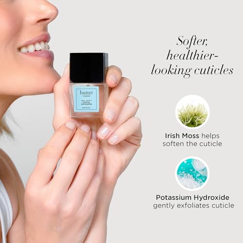 butter LONDON Cuticle Remover Liquid, Melt Away, Manicure and Pedicure Prep