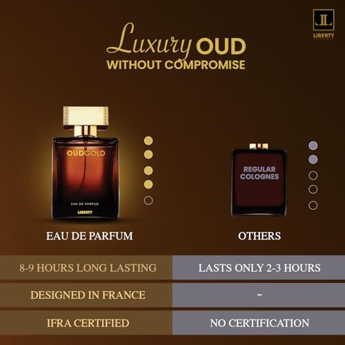 Liberty Oud Perfume For Men, Arabic EDP, 50ml, Long Lasting Luxury