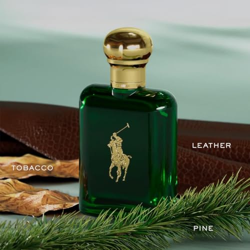 Ralph Lauren Polo Eau de Toilette Woody Spicy Cologne for Men - 4.2 Fl Oz