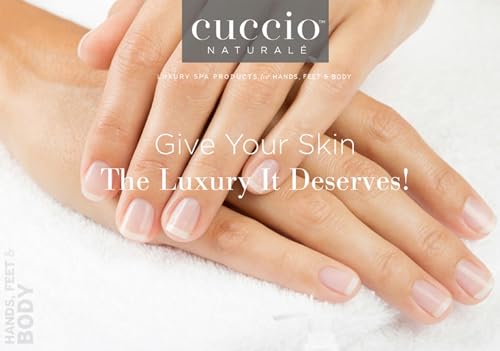 Cuccio Naturalé Butter Blend Vanilla Bean & Sugar - Non-Greasy Lotion for Hand, Body & Feet - Comforting/De-stressing - Paraben/Cruelty Free, Natural Ingredients & Plant Based Preservatives, White, 8 Fl Oz (Pack of 1)