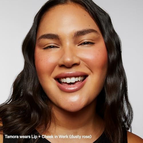 Milk Makeup Mini Must-Haves Set – Includes 12HR Hydrating Face Primer (.33oz) + 12HR Setting Spray for Gripping Makeup (1.69oz) and Multi-Use Cream Blush Stick + Lip Color in Werk (Dusty Rose, 0.10oz)