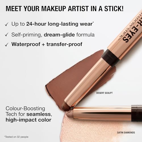 Charlotte Tilbury Exagger-Eyes Easy Eyeshadow Stick, Blendable Cream