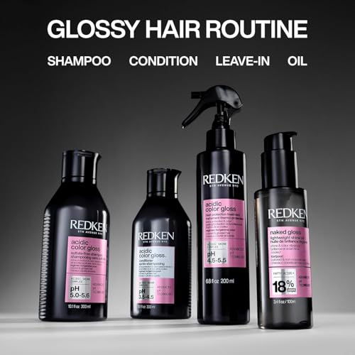 Redken Acidic Color Gloss Shampoo – Shine For Color-Treated Hair, 1.7 Fl Oz