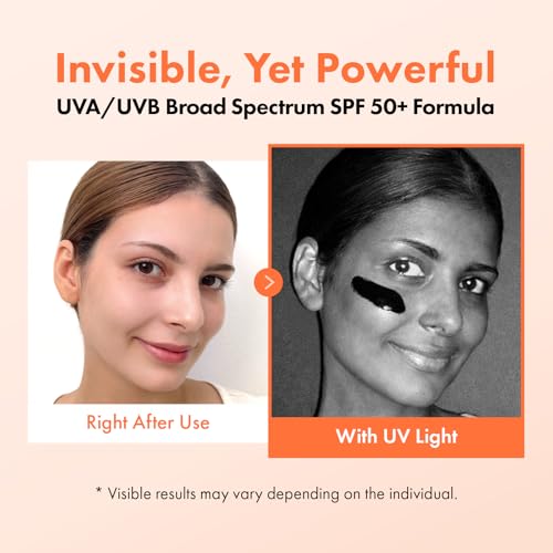 TOSOWOONG Rice Glow Sunscreen SPF50+ Broad Spectrum for Face, No White Cast