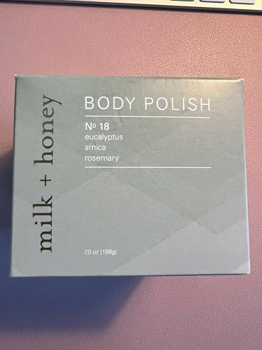 milk + honey Exfoliating Body Polish No. 18 - Eucalyptus & Arnica, 7oz
