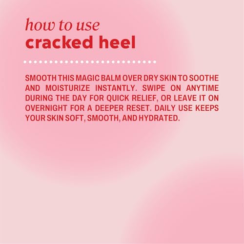 Onyx Professional Cracked Heel Repair Balm Stick for Dry Cracked Feet Treatment, Coconut Scent, 1 pack - Moisturizing Foot Balm, Rolls On, Cracked Heel Treatment