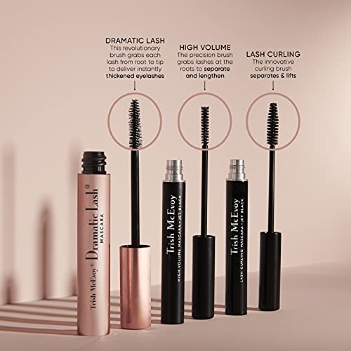 Trish McEvoy Lash Curling Mascara, Jet Black, .18 oz/5 g