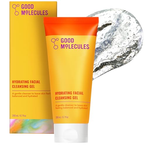 Good Molecules Hydrating Facial Cleansing Gel, Gentle Face Wash, 6.7 fl oz