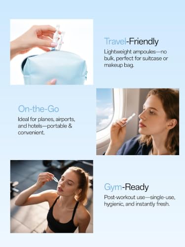 WNP Hydrating 3% Hyaluronic Acid Serum Ampoules for Dry Skin, 30 Ct