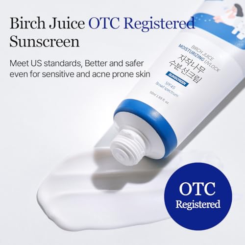 ROUND LAB Birch Juice Moisturizing UV LOCK SPF 45 1+1 (2-Pack)