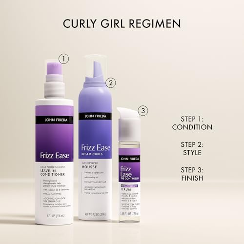 John Frieda Frizz Ease Dream Curls Curl Reviver Mousse, 7.2 fl oz