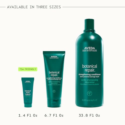 Aveda Botanical Repair Strengthening Conditioner | Instantly Detangles to Prevent Breakage | Strengthens & Repairs Damaged Hair | Builds Bonds | 98% Naturally Derived* | Silicone Free, 6.7 Fl Oz