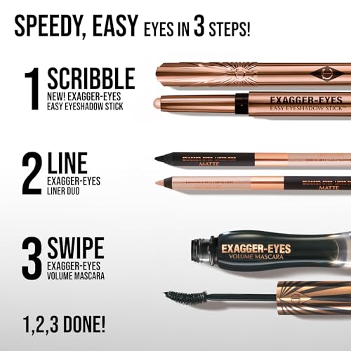 Charlotte Tilbury Exagger-Eyes Easy Eyeshadow Stick, Blendable Cream