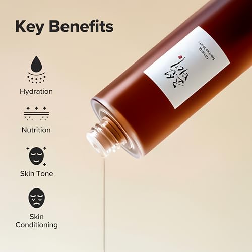 Beauty of Joseon Ginseng Essence Water Hydrating Face Toner for Dry, Dull Skin. Korean Moisturizing Skin Care for Men and Women 150ml, 5.07 fl.oz.