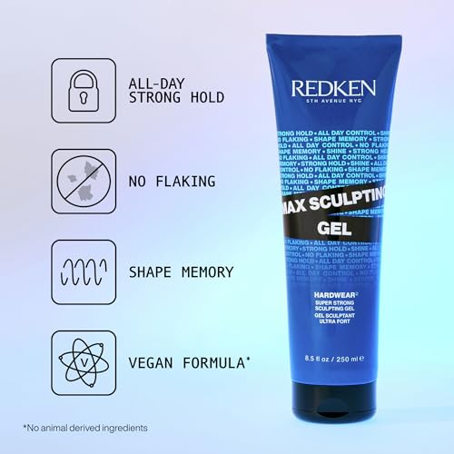 Redken Max Sculpting Gel – Provides Body & High Shine Finish