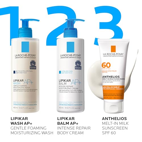 La Roche-Posay Anthelios Melt-In Milk Sunscreen for Face & Body SPF 60
