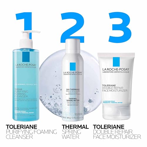 La Roche-Posay Toleriane Purifying Foaming Facial Cleanser, 13.52oz
