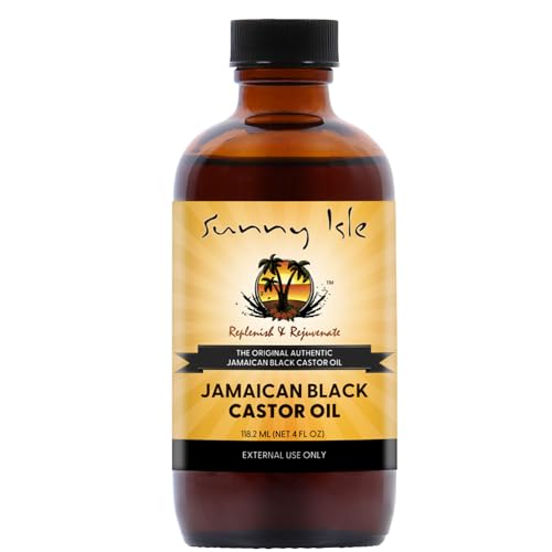 Sunny Isle Jamaican Black Castor Oil 4oz, Original, Authentic