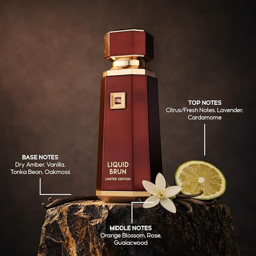 French Avenue Liquid Brun Limited Edition Extrait De Parfum, 150ml, Bergamot Cardamom Cinnamon Orange Blossom Vanilla Praline Musk