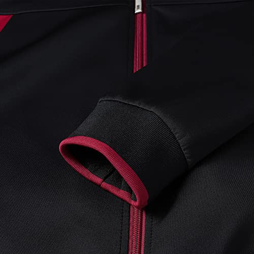 Guanzizai Men's Casual Tracksuit Long Sleeve Sweatsuit Athletic Set Full Zip Running Jogging Sports Jacket and Pants