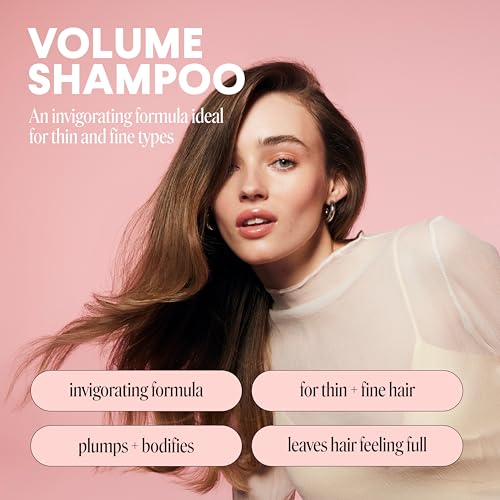 MONDAY HAIRCARE VOLUME Shampoo with Hydrolyzed Collagen & Macadamia Oil for Thin, Fine & Flat Hair 354 mL