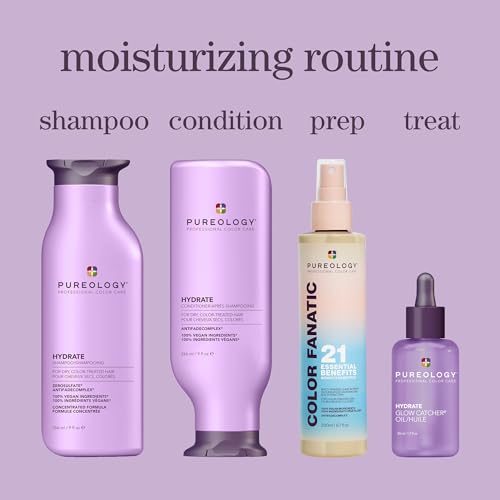 Pureology Hydrate Conditioner – Moisturizes & Nourishes Dry Hair, 1.7 fl oz