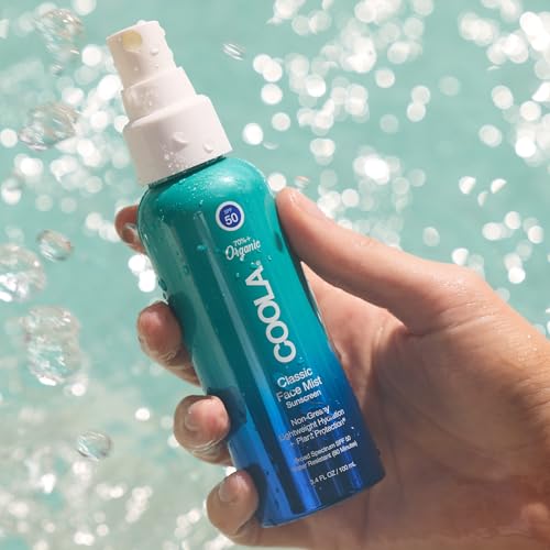 COOLA Face Sunscreen Mist, SPF 50, 3.4 fl oz