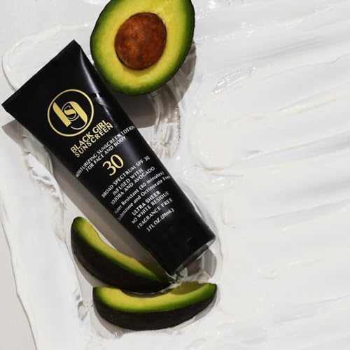 Black Girl Sunscreen SPF 30 Sun Lotion, Face & Body, Travel Size - 2 Fl Oz