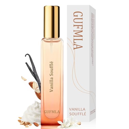 GUFMLA Pheromones Perfumes for Women - Vanilla Perfume, Vanilla Milky Long Lasting Eau de Toilette Parfum, Travel Size Perfume 14ml/0.51fl.oz Perfumes Spray for Women